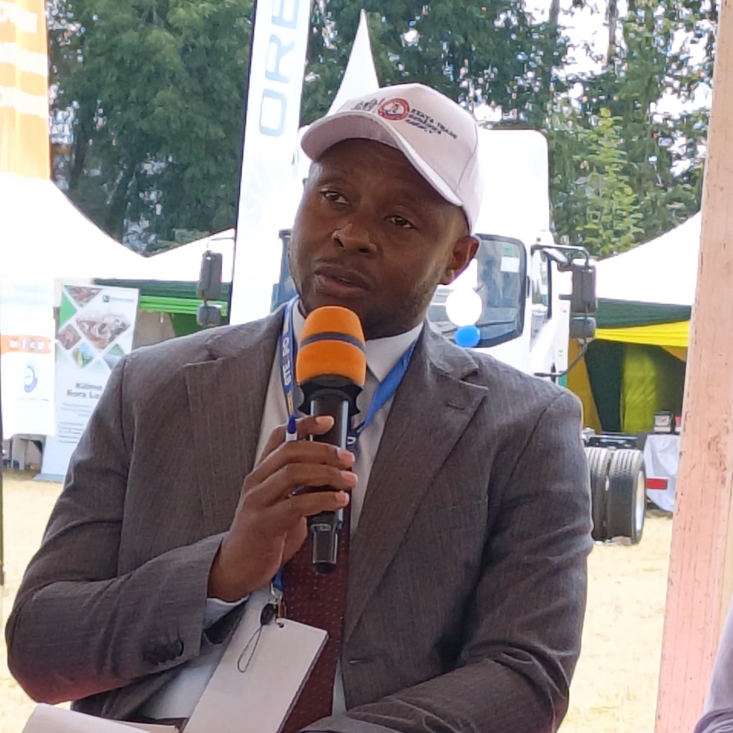 Mr. Erick Nabwana at the Bizlink Trade Expo 2026